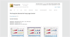 Desktop Screenshot of fuzzylite.com