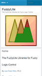 Mobile Screenshot of fuzzylite.com